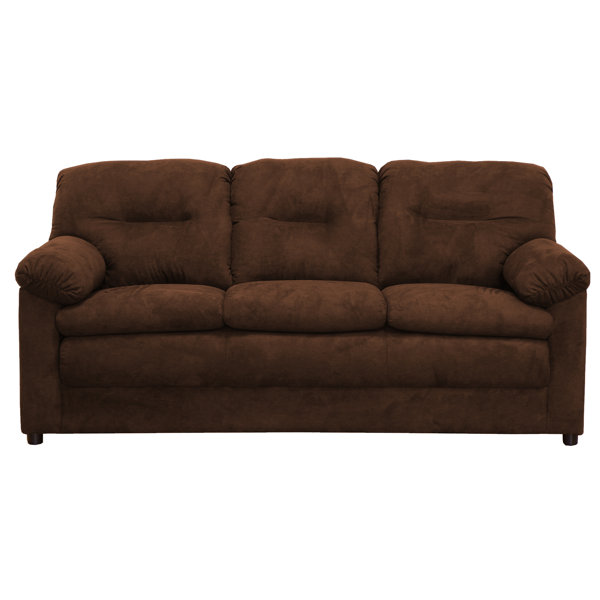 Red Barrel Studio Mcallister Microfiber 79" Pillow top Arm Sofa